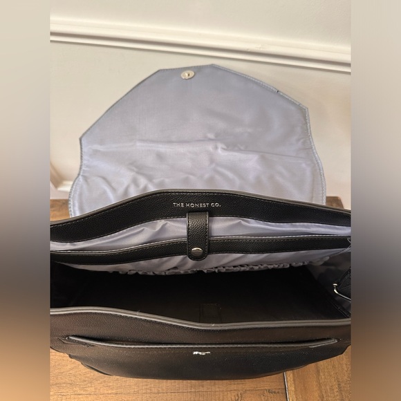 The Honest Company Gray Baby Bag